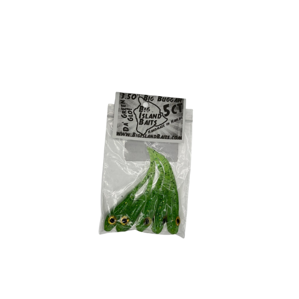 BIG ISLAND BAITS BUGGAH GREEN GLO LURE