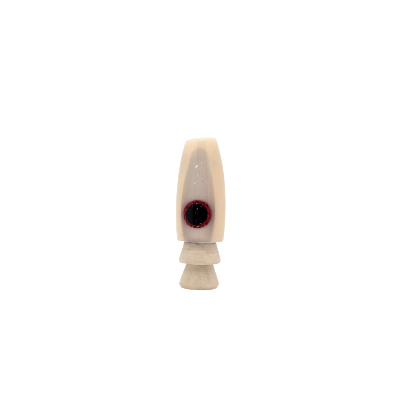 E&L CUT LURE HEAD - PEARL STRAWBERRY