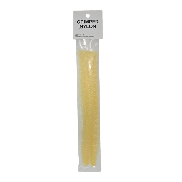 HEDRON CRIMPED NYLON - YELLOW