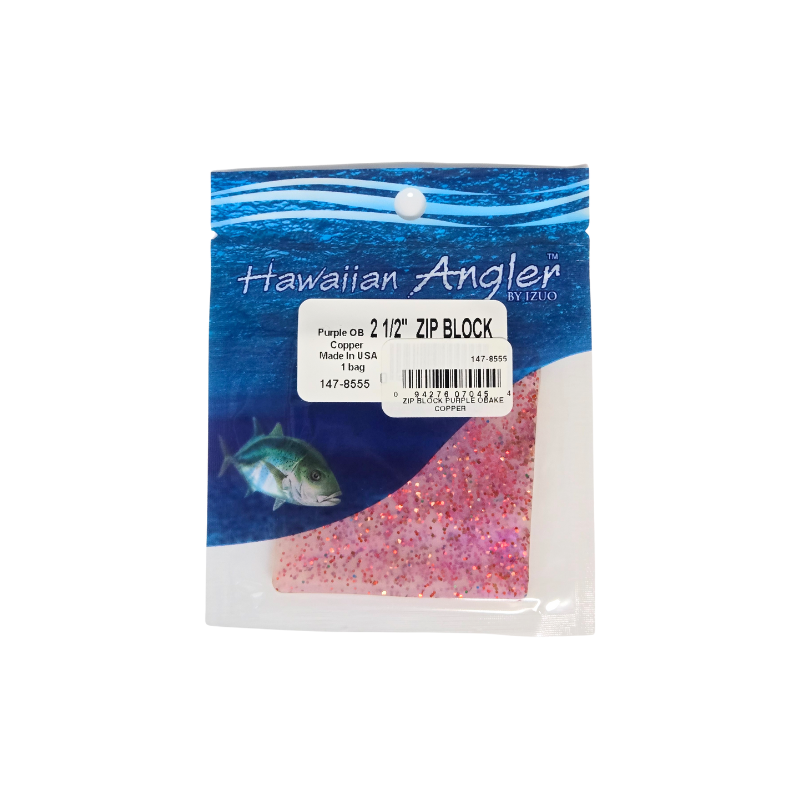 HAWAIIAN ANGLER ZIP - PURPLE OBAKE COPPER – POP Fishing & Marine