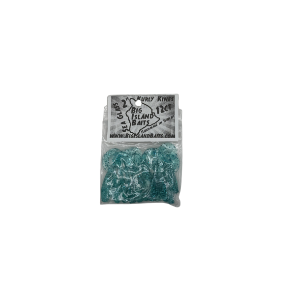BIG ISLAND BAITS KURLY KINES SEA GLASS LURE