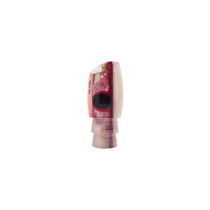 POLU KAI POLU SHAKA PLUNGER LURE HEAD - WHITE PINK