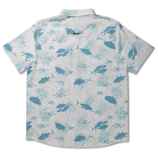 SALTY CREW FEEDING FRENZY UV BUTTON UP
