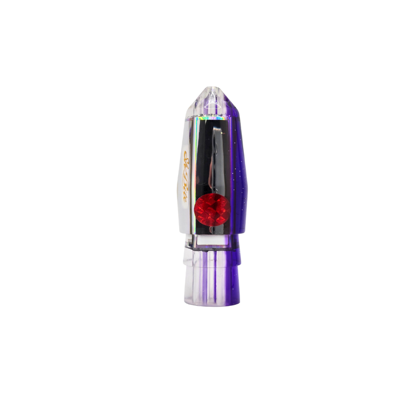 SH-BITE BULLET REV TAPER LURE HEAD (4H) - SILVER PURPLE