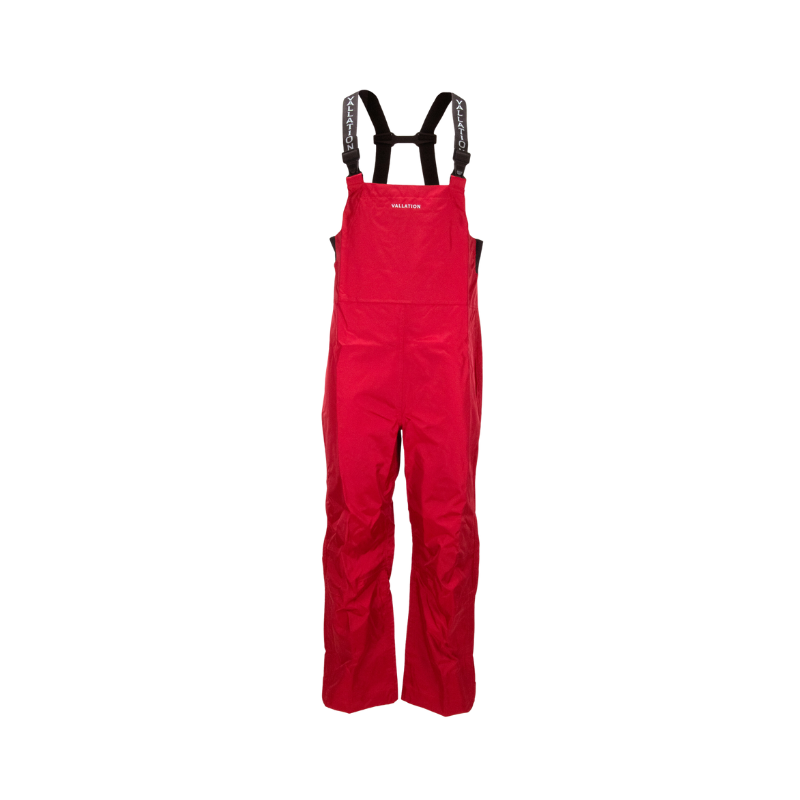 VALLATION DARK RAIN BIB - RED