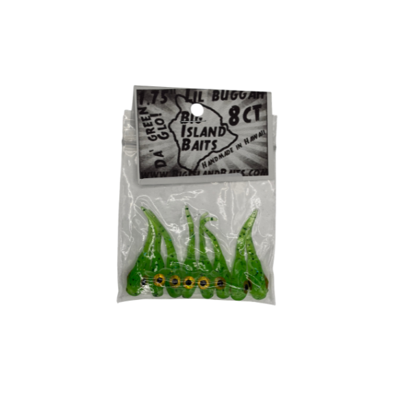 BIG ISLAND BAITS BUGGAH GREEN GLO LURE