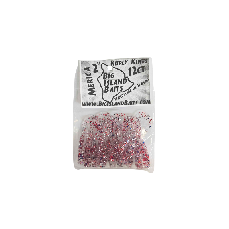 BIG ISLAND BAITS KURLY KINES MERICA LURE