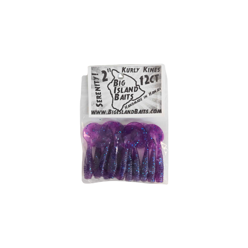 BIG ISLAND BAITS KURLY KINES SERENITY LURE