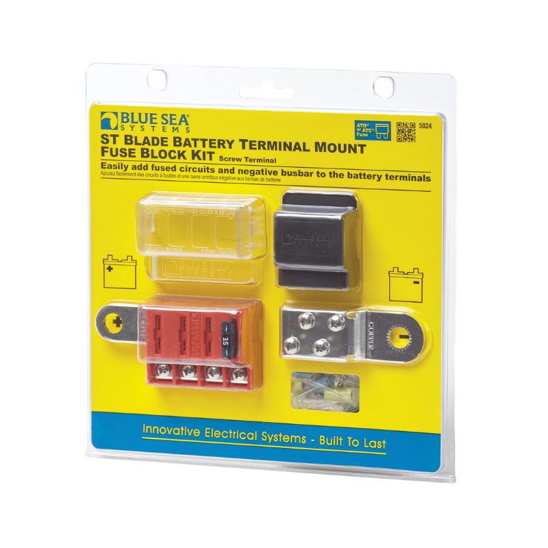 BSS ST BLADE BATTERY TERMINAL MOUNT FUSE BLOCK KIT