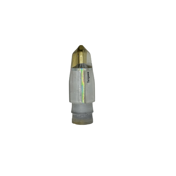 TANIGAWA BULLET JET LURE HEAD - WHITE SHELL
