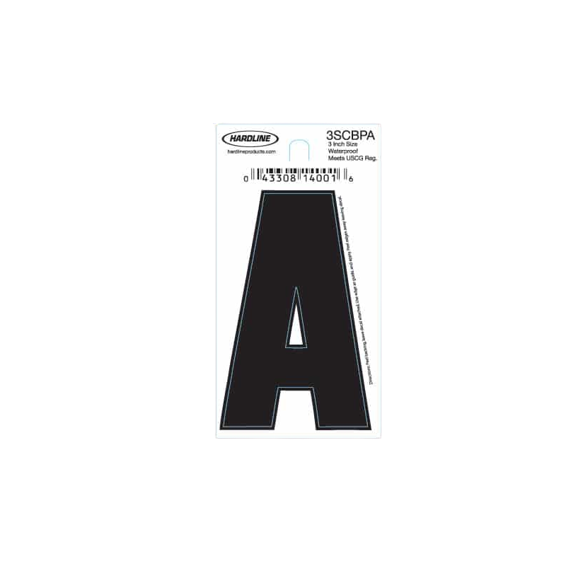 DYER INDIVIDUAL LETTERS & NUMBERS STICKERS
