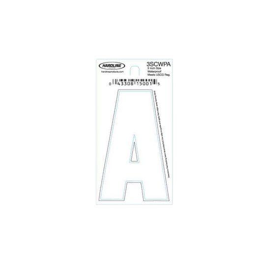 DYER INDIVIDUAL LETTERS & NUMBERS STICKERS