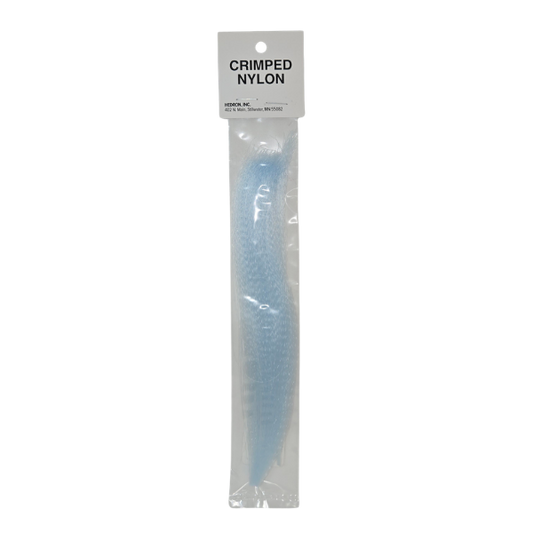 HEDRON CRIMPED NYLON - BLUE