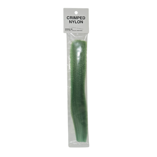 HEDRON CRIMPED NYLON - GREEN