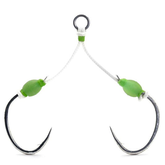 MUSTAD SLOW PITCH DOUBLE JIGGING ASSIST RIG