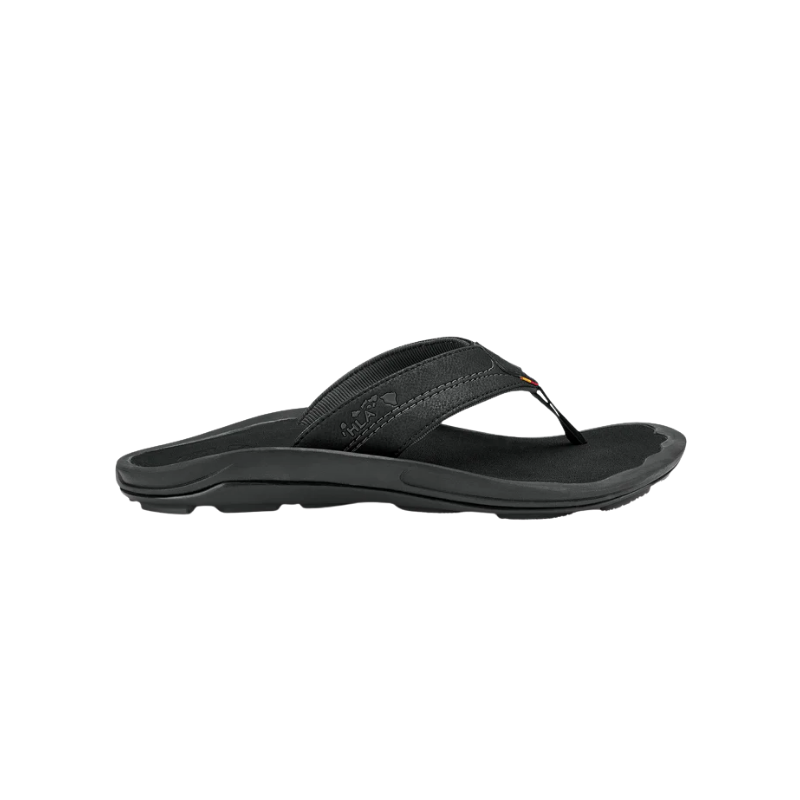 OLUKAI MEN'S KIPI SANDAL - BLACK