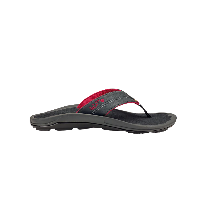 OLUKAI MEN'S KIPI SANDAL - DARK SHADOW