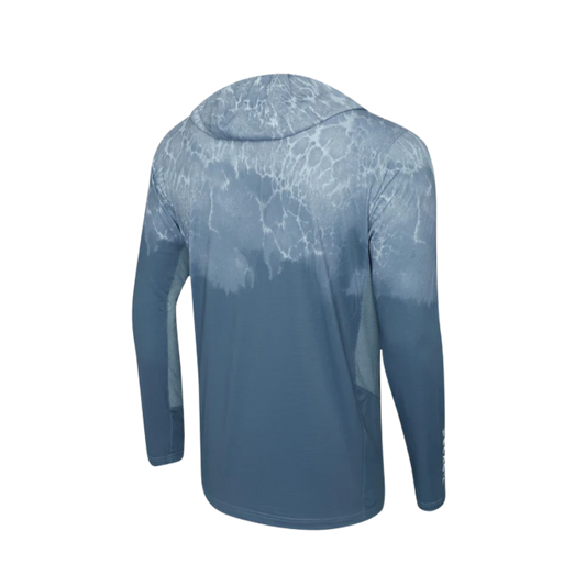 PELAGIC EXO-TECH HOODED SHIRT - PETROL