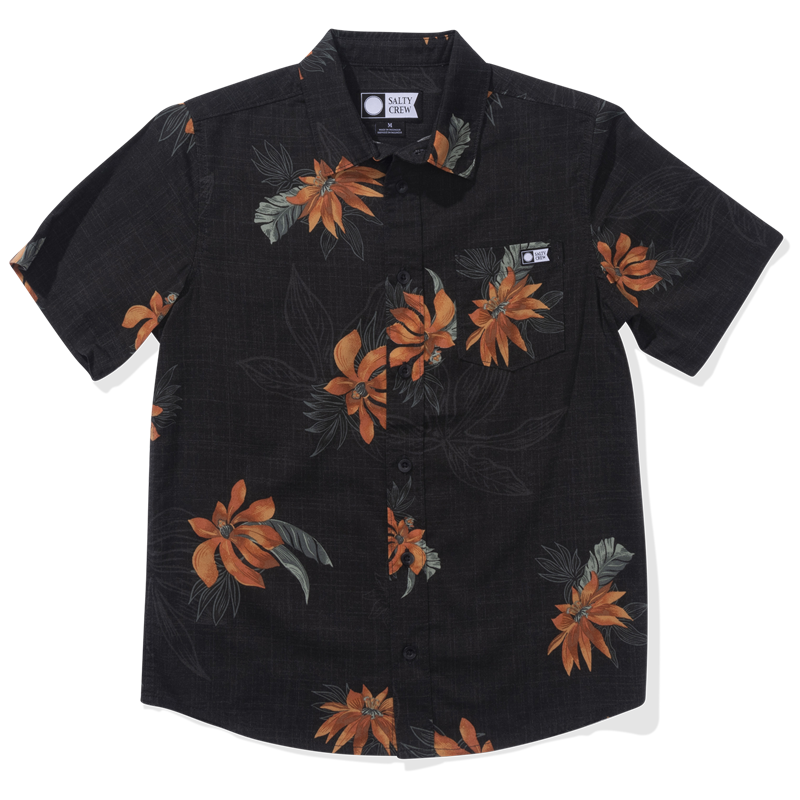 SALTY CREW BOY'S BLOOMIN BUTTON UP SHIRT