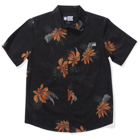 SALTY CREW BOY'S BLOOMIN BUTTON UP SHIRT