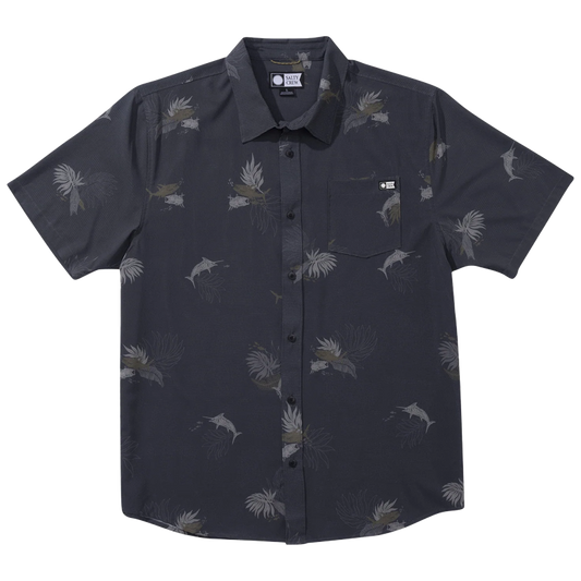 SALTY CREW BREEZER PERFORATED BUTTON UP SHIRT