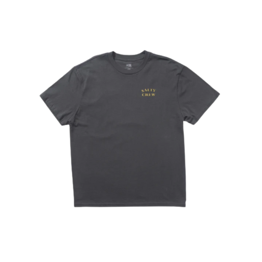 SALTY CREW LURED CLASSIC TEE - CHARCOAL