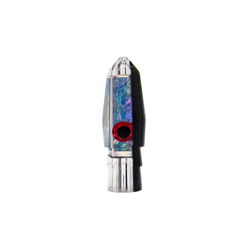 SH-BITE BULLET REV TAPER LURE HEAD (4H) - SHELL BLUE BLACK TOP