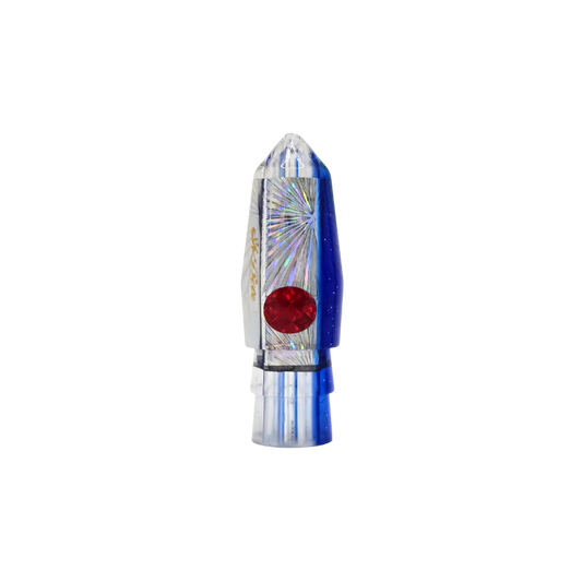 SH-BITE BULLET REV TAPER LURE HEAD (4H) - SILVER BLUE