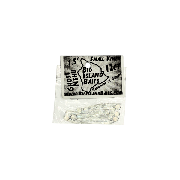 BIG ISLAND BAITS  KURLY KINES GHOST NEHU LURE