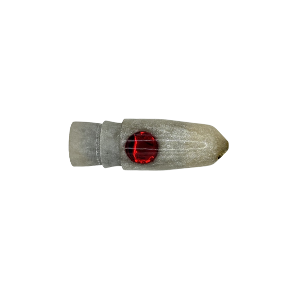 TANIGAWA BULLET JET LURE HEAD - PEARL WHITE GOLD GLITTER