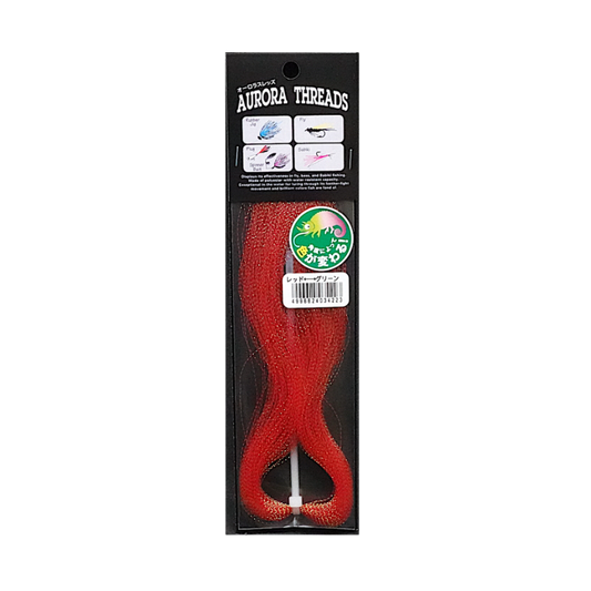 TOHO AURORA THREADS TWIST RED-GREEN