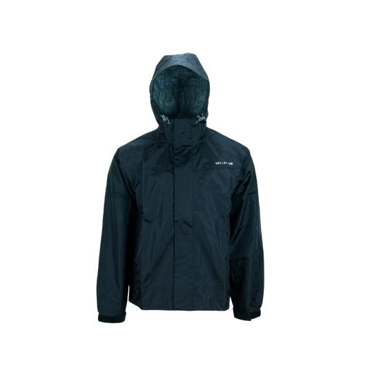VALLATION DARK RAIN JACKET - BLACK
