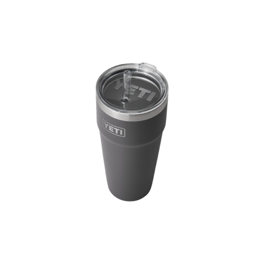 YETI RAMBLER CUP W/STRAW LID