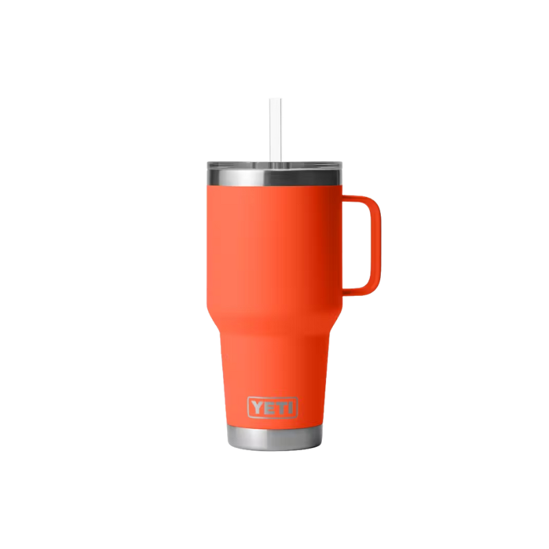 YETI RAMBLER MUG W/STRAW LID