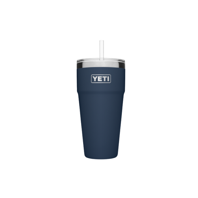 YETI RAMBLER CUP W/STRAW LID