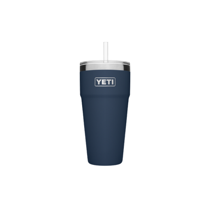 YETI RAMBLER CUP W/STRAW LID