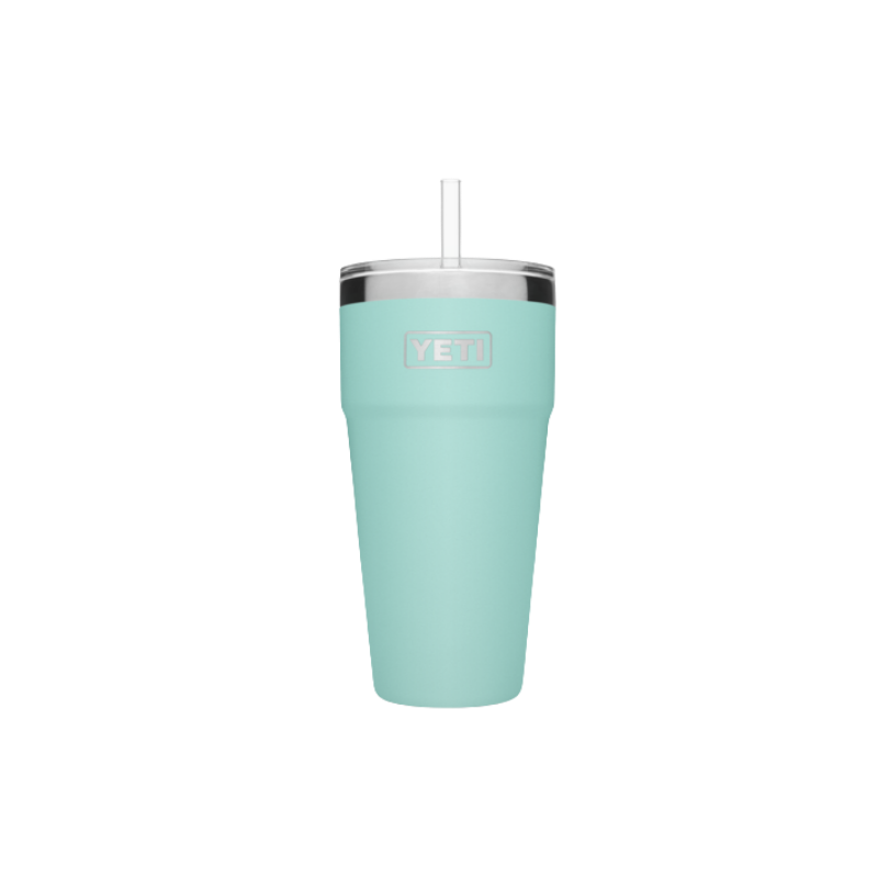 YETI RAMBLER CUP W/STRAW LID
