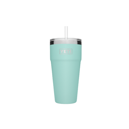 YETI RAMBLER CUP W/STRAW LID