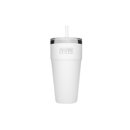 YETI RAMBLER CUP W/STRAW LID