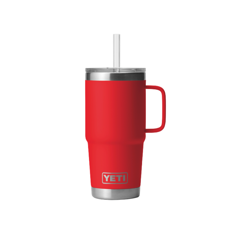 YETI RAMBLER MUG W/STRAW LID