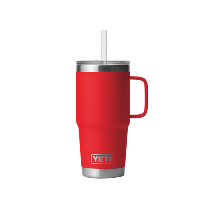 YETI RAMBLER MUG W/STRAW LID