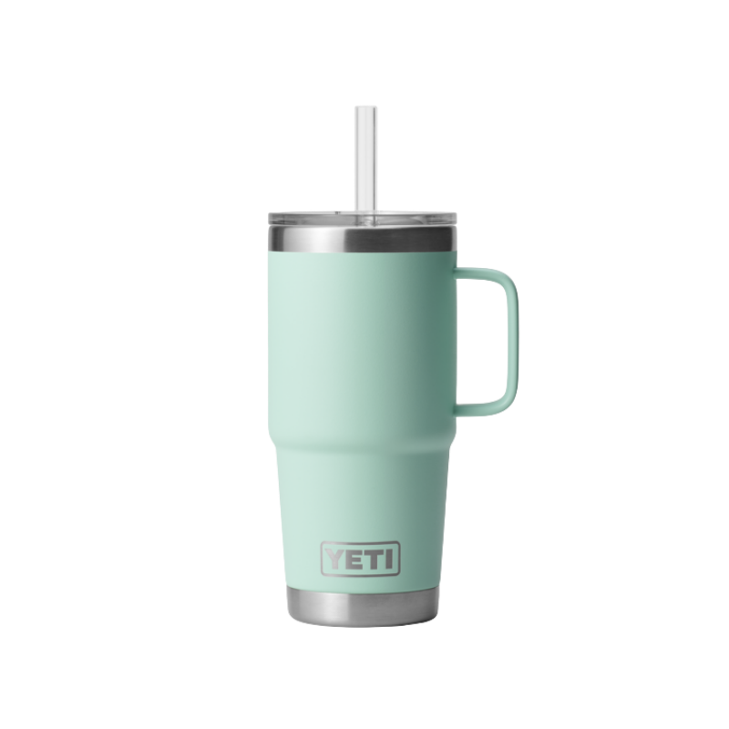 YETI RAMBLER MUG W/STRAW LID