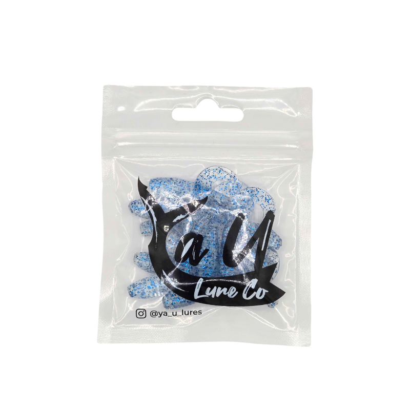 YA U LURES GRUB - OPELU BLUE