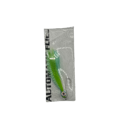 AUTOMATIC FLIES EMFERNO HALALU GREEN/TURUOISE/WHITE