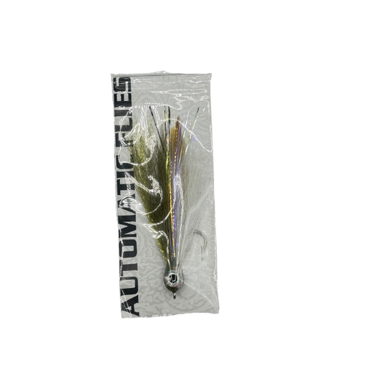 AUTOMATIC FLIES LOCO MOCO BROWN/ASHY WHITE/YELLOW