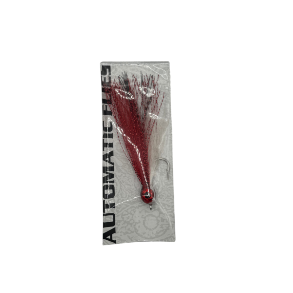 AUTOMATIC FLIES OG RED ROCKET RED/WHITE